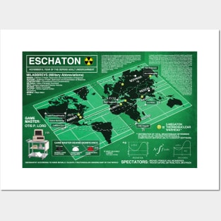 Eschaton diagram from Infinite Jest Posters and Art